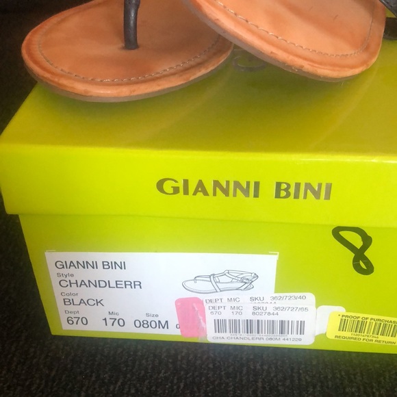 ❤️SOLD❤️ Gianni Bini sandals - Picture 5 of 5